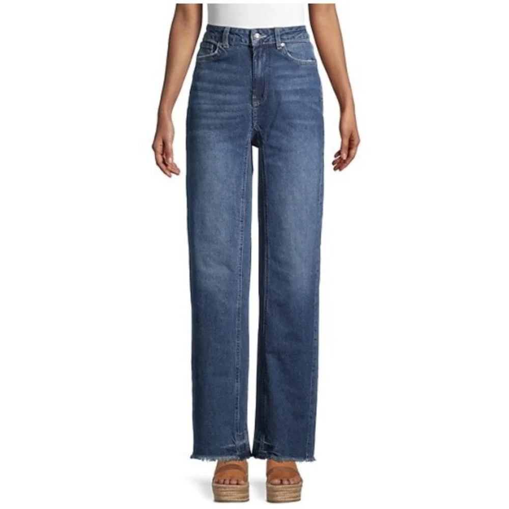 NWT Free People Relaxed Straight Slouch‎ Jeans